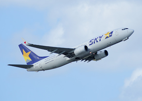 スカイマーク機体